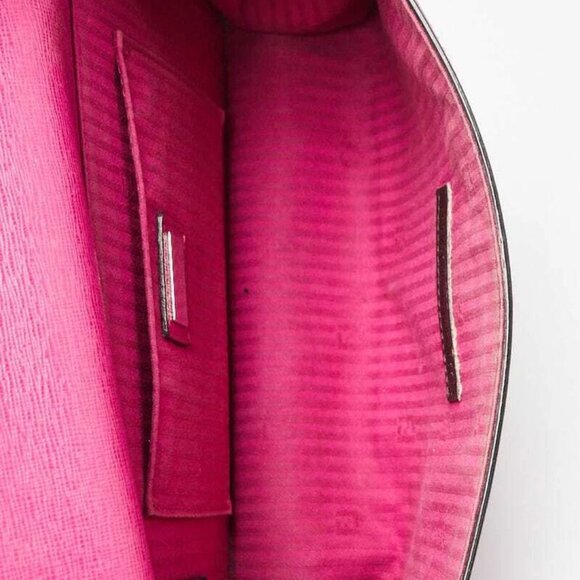 Fendi Purple Saffiano Leather Demi Jour Small Bag - Picture 12 of 12